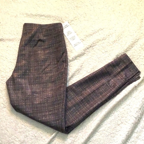 NEW 💕 Zac & Rachel shimmery metallic stretch pants - Picture 2 of 13